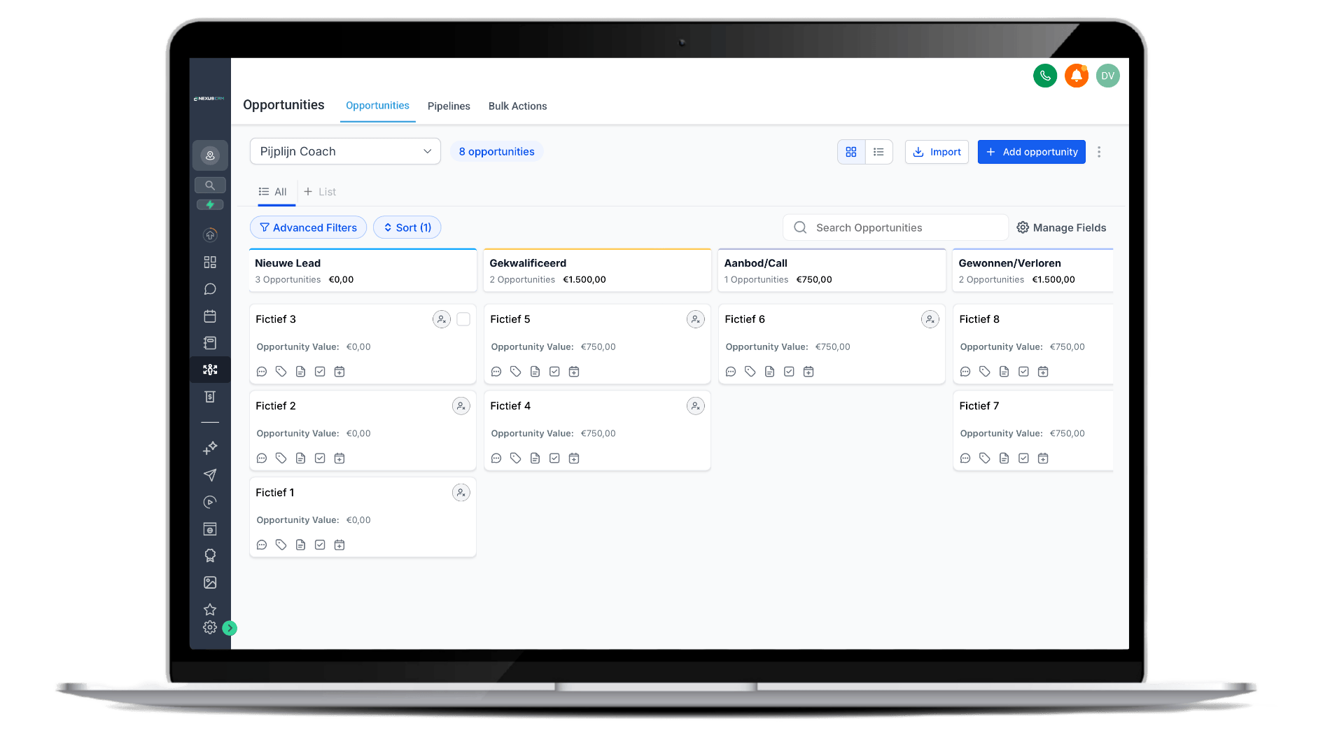Onboarding - onboarding automatisering - Nexus CRM