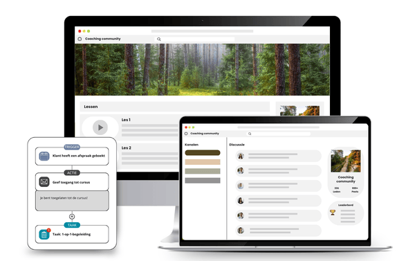 Community & online leeromgeving - Nexus CRM
