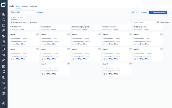 CRM software voor klantbeheer - Nexus CRM