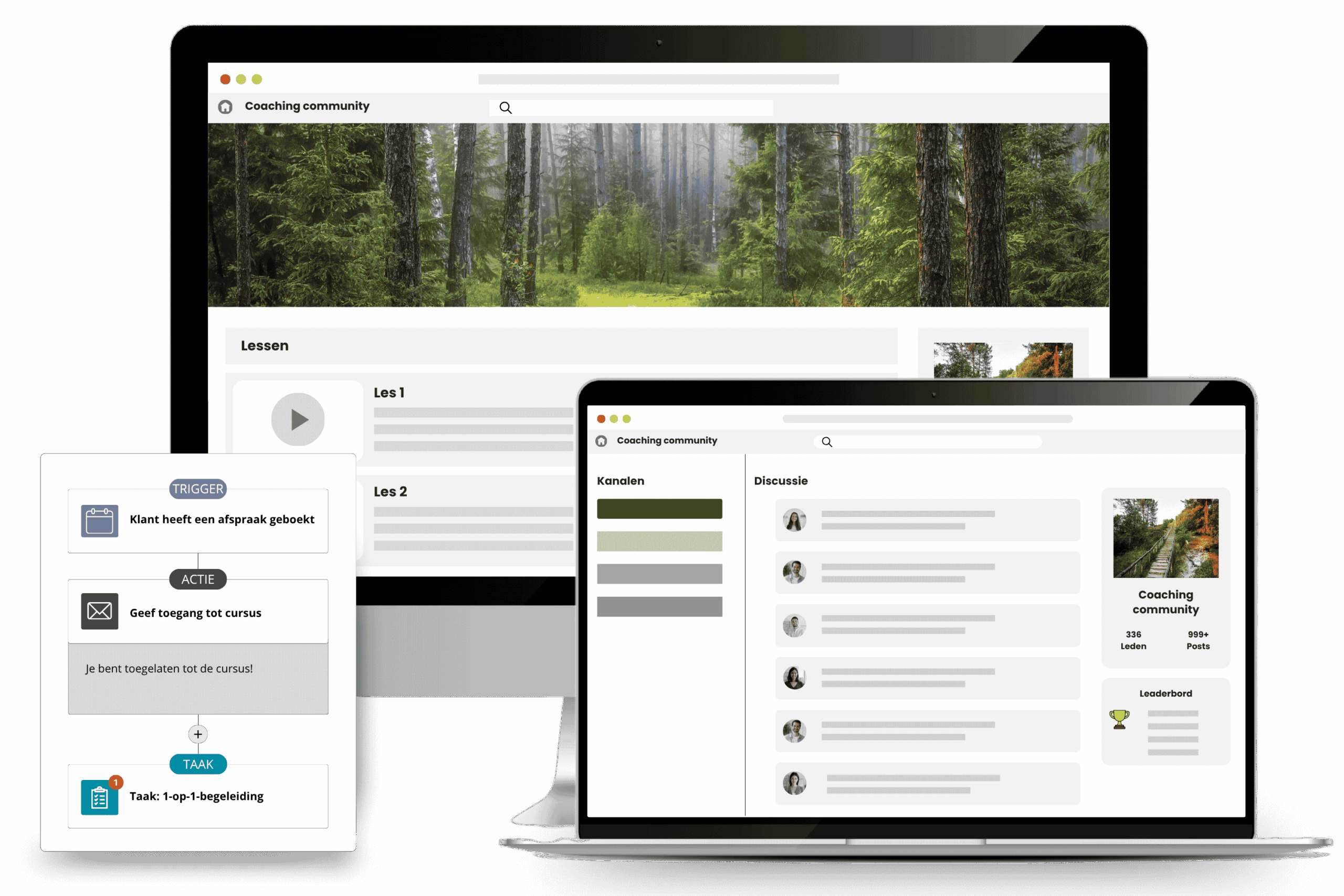 Community & online leeromgeving - Nexus CRM