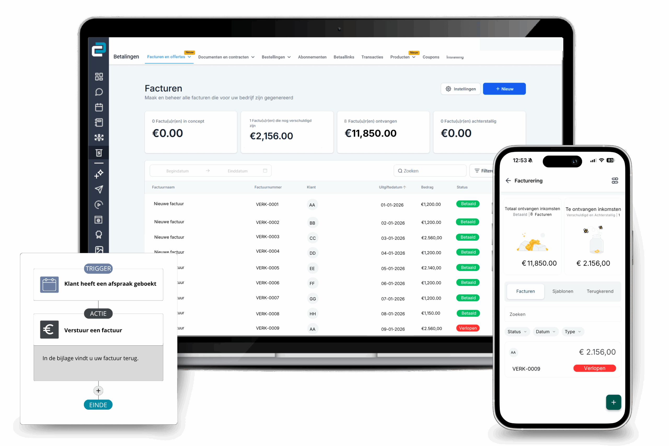 Facturatie software - Nexus CRM