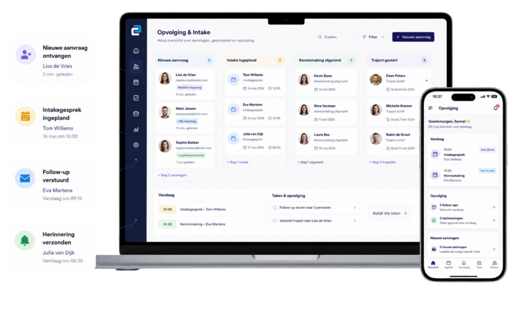 Nexus CRM - Aanvragen & opvolging