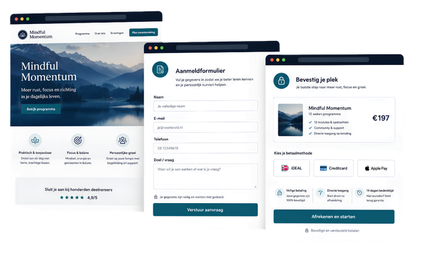 Verkoop & Aanmeldingen - Nexus CRM